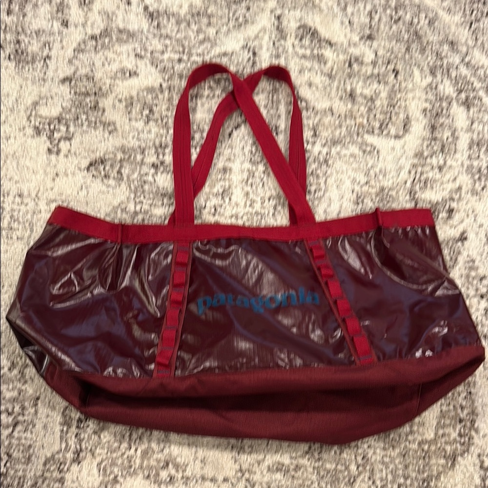 Patagonia Burgundy Tote Bag